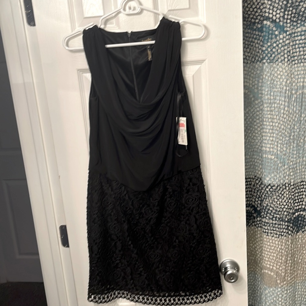 NWT black sleeveless dress